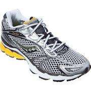 Saucony Progrid Triumph 7 Running Shoes Silver/ Black/ Yellow  