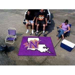Northwestern State NSU Demons 5X8ft In/OUT Door Ulti Mat Tailgate Area 