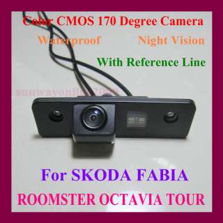 Car Reverse Rear View Backup Camera/Auto Rückfahrkamera für SKODA 