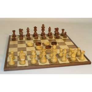  French Chess & Checker Set Toys & Games