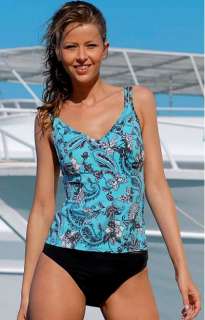 OLYMPIA * TANKINI PAISLEY TÜRKIS 38 40 42 44 46 B C D  