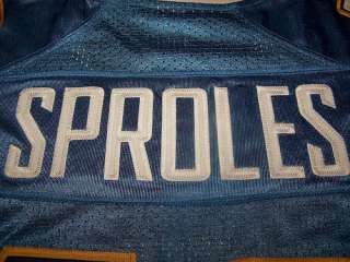 NEW NFL San Diego Chargers COLLECTOR Authentic team Jersey Sproles #43 