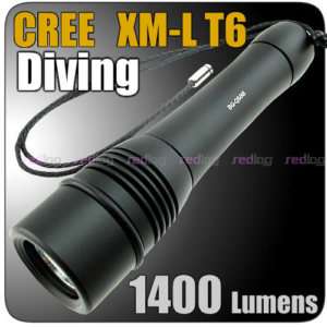 1400 Lm CREE XM L LED Tauchlampe Taschenlampe Handlampe  