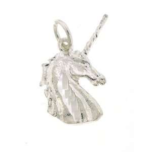  925 Authentic Sterling Silver Charm Unicorn Jewelry