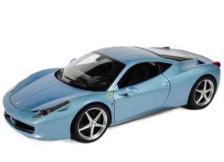 18 Ferrari 458 Italia blau blue   HotWheels T6919  