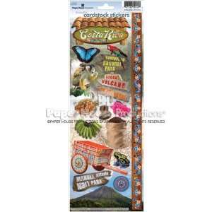  Costa Rica Cardstock Stickers Arts, Crafts & Sewing