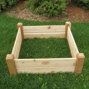   48 Inch by 13 Inch Raised Garden Bed, Unfinished Patio, Lawn & Garden
