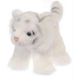  7in Standing White Tiger Plush Animal Toys & Games