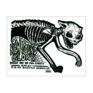  NEW FOUND GLORY   Limited Edition Concert Poster   by 
