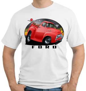 1956 F 100 Ford Truck Official Licenced Tshirt F100  