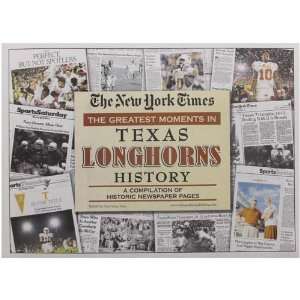  NCAA Texas Longhorns Greatest Moments Newspapers