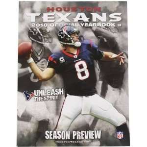  NFL Houston Texans 2010 Yearbook