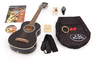 Western Gitarre Akustik Kindergitarre mit Tasche und Stimmgerät 