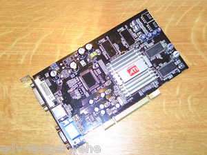 ATi Radeon 9250 PCI 128MB DVI/VGA Ram pn 1024 RC25 SA  