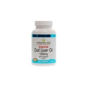  Natures Aid Cod Liver Oil (High Strength 1000Mg Caps 