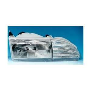   Head Lamp Assembly Composite 1994 1995 Ford Thunderbird Automotive