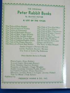 Beswick Peter Rabbit Figurine BP2 Gold Oval Mark + Book  