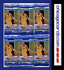 2011 12 Hoops Basketball HOBBY 6 Pack Lot 8 Cards/Pack Jeremy Lin 