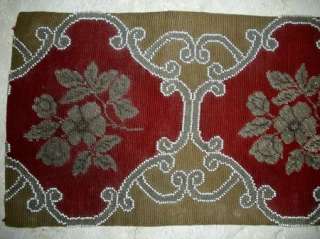Antique Victorian Beadwork & Needlepoint Embroidery  