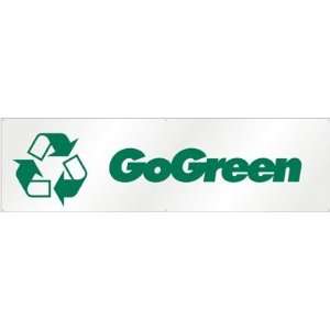  GoGreen Banner Banner, 96 x 28