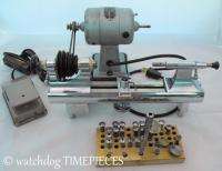 Watchmakers Tool    8mm Marshall Lathe Complete w/Collets  