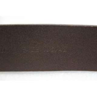 Diesel Mens Leather 2 Tuff Belt Size 100 (40) BNWT Made in Italy 100% 