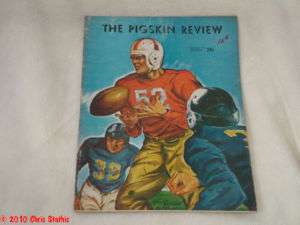 1946 USC Trojans vs Washington Huskies Vintage Football  