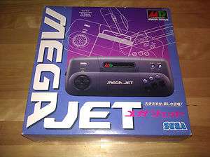 MEGAJET SEGA mega drive system console RARE JAPAN complete jp genesis 