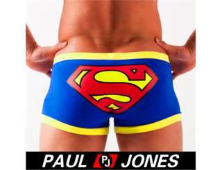 Mens Superman Cartoon Underwear Boxer Brief Shorts  
