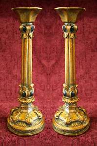 Pair of ALTAR CANDLESTICKS, Candle Holders   NEW  
