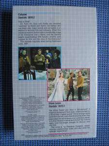 STAR TREK The Collectors Edition VHS 2 Episodes NEW  