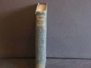 The Lay Of The Last Minstrel Sir Walter Scott 1875 HB F  