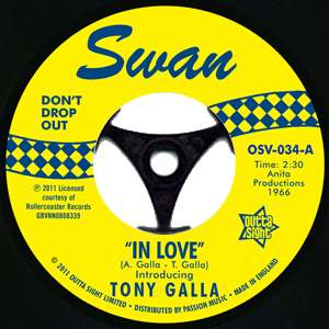   SOUL 45 Tony Galla   In Love / In Love (instrumental) LISTEN  