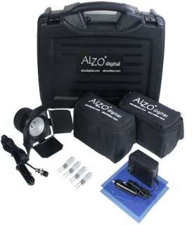 ALZO 740 Camcorder Video Light Power User Complete Kit  