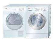 BOSCH 24/24 ELECTRIC WASHER / DRYER SETS WHITE  