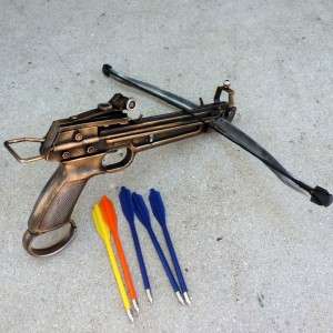   bow SHOOTS arrow crossbow toy gun Victorian Vampire pistol ZOMBIE goth