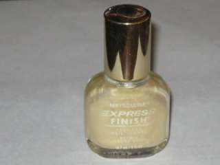 Maybelline Express Finish Fast Dry Nail Enamel Yellow Rays BRAND NEW 