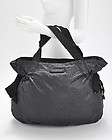 NEW JUICY COUTURE STARDUST BLACK GLITTER FREJA LEATHER TOTE PURSE BAG