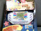 1998 TIGER ELECTRONICS WHEEL OF FORTUNE W/#9 CART ~USED  