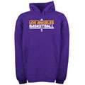 Los Angeles Lakers adidas 2011 2012 On Court Practice Hooded 