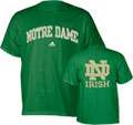 Notre Dame Fighting Irish adidas Kelly Green Relentless T Shirt