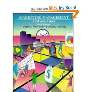 Marketing Management Text and Cases  Douglas J. Dalrymple 