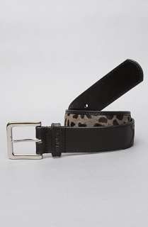 Mishka The Eldon Horsehair Belt in Black  Karmaloop   Global 