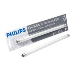 Philips 8 Watt Cool White Linear Fluorescent Light Bulb 391144 at The 