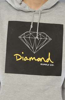 Diamond Supply Co. The OG Sign Hoody in Grey  Karmaloop   Global 