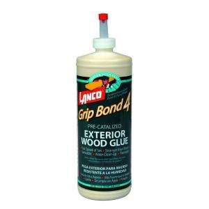 Lanco Grip Bond Four 32 Fl. Oz. Pre Catalyzed Exterior Wood Glue 