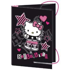 Trendhaus 143899   Hello Kitty Punk Gummizugmappe A4  
