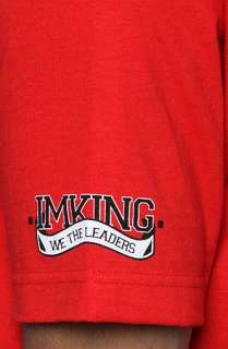 IMKING The Leaders Tee in Red  Karmaloop   Global Concrete 