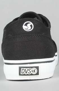 DVS The Ragtop Sneaker in Black  Karmaloop   Global Concrete 