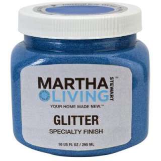 Martha Stewart Living 10 oz. Aquarium Blue Glitter Paint HD22 73 at 